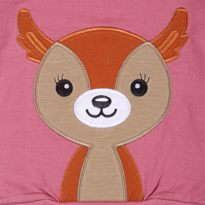 Deer Baby Unisex Knitted Travelling Warmer And Loungewear Set