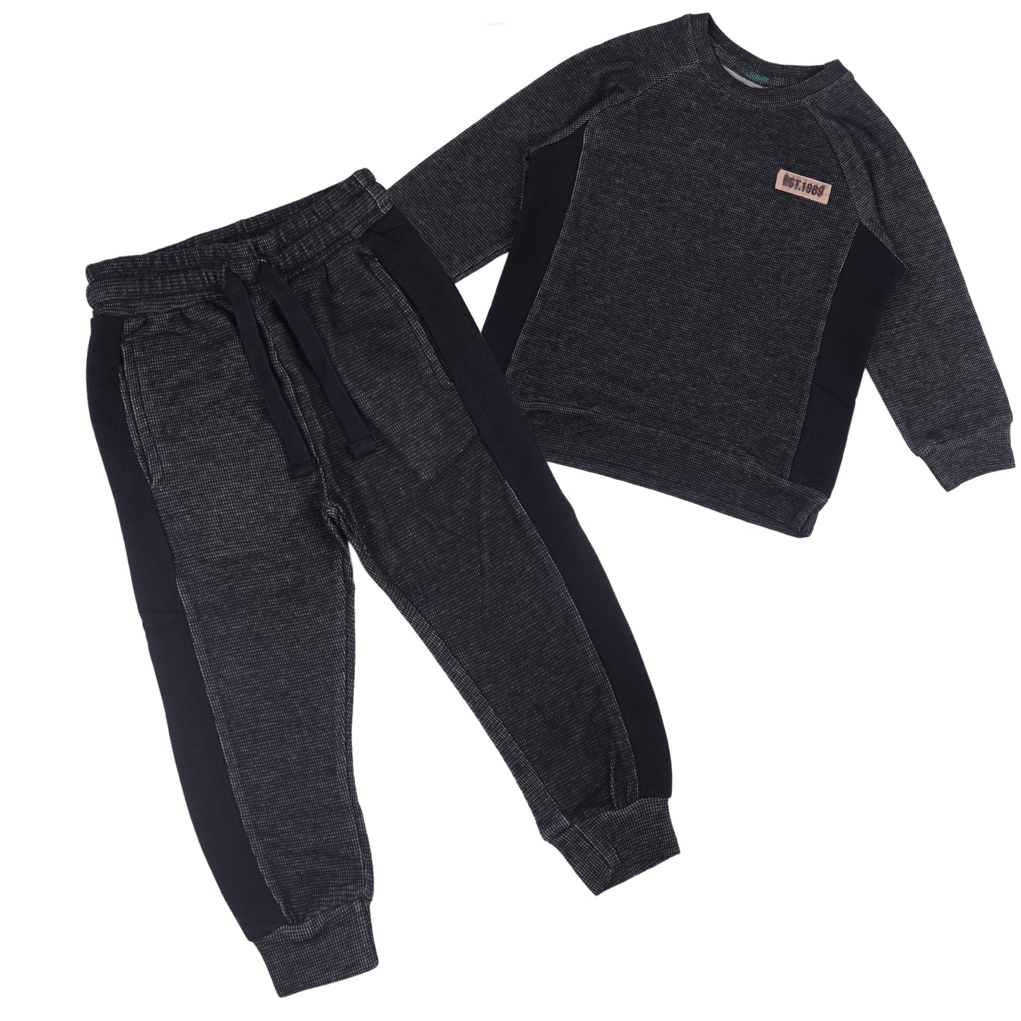 Athletic Dept Knitted Travelling Warmer Outing & Loungewear Set With Pocket