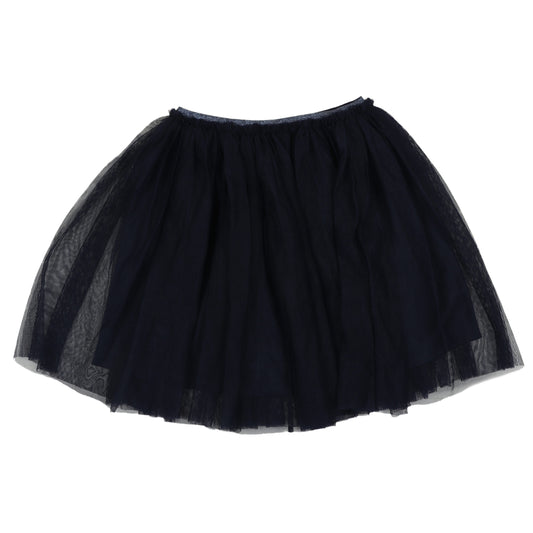 Net Fabric Double Layer Skirt
