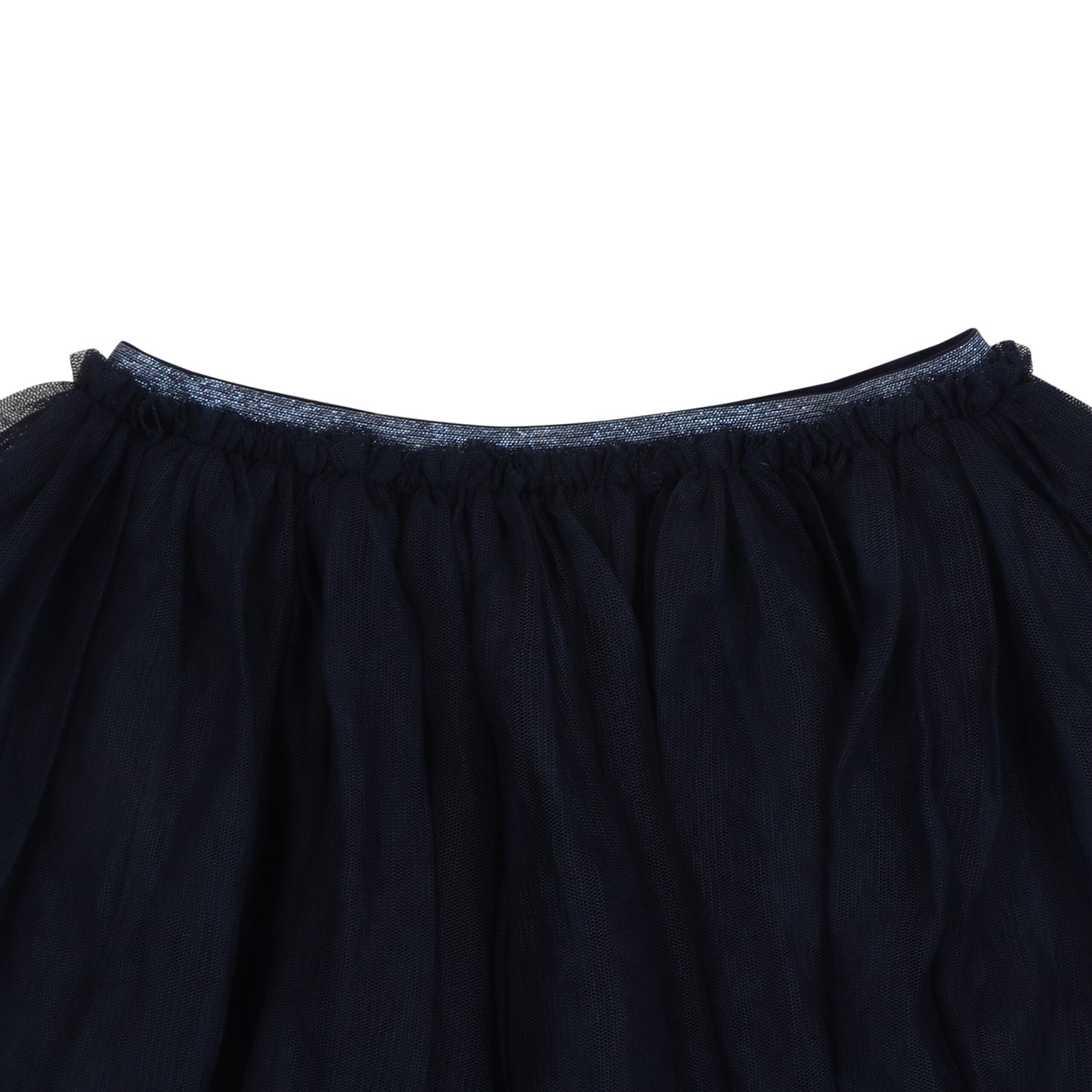 Net Fabric Double Layer Skirt