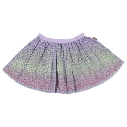 Net Fabric Double Layer Skirt