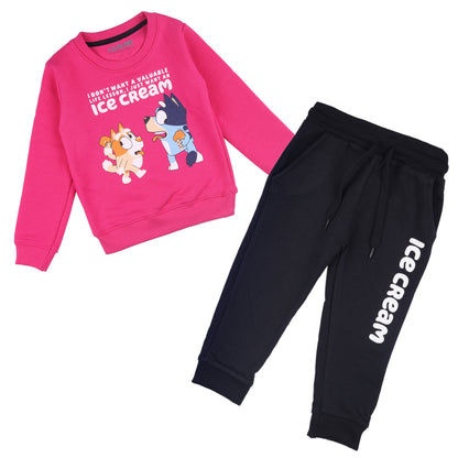 Just Want Ice Cream Baby Knitted Travelling Warmer & Loungewear Set