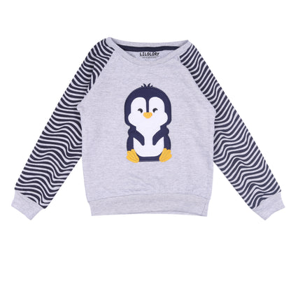 Happy Penguin Baby Unisex Knitted Travelling Warmer & Loungewear Set