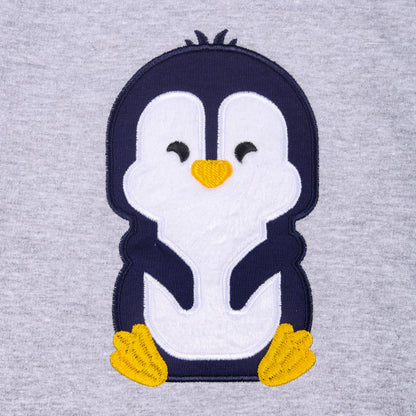 Happy Penguin Baby Unisex Knitted Travelling Warmer & Loungewear Set