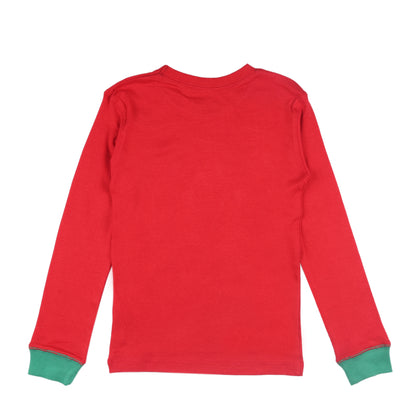 Santa Claus North Pole Christmas Bear Boys Night Suit Travelling Loungewear & Pyjama Set