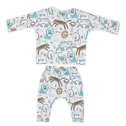 Maximus Jungle World Boys Night Suit Warmer set