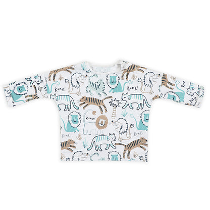 Maximus Jungle World Boys Night Suit Warmer set