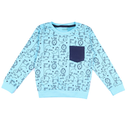 Animal Kingdom Baby Unisex Knitted Travelling Warmer And Loungewear Set