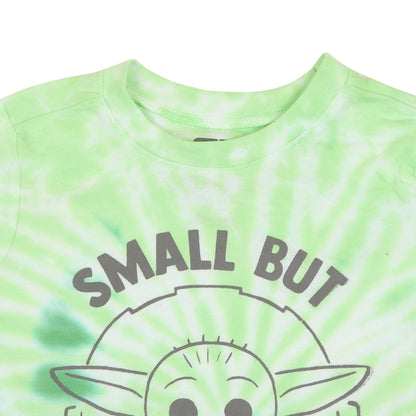 Star War Small But Mighty Tie Dye Printed Boys T Shirt