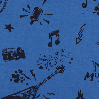 Juniors Rockstar Printed Boys T Shirt