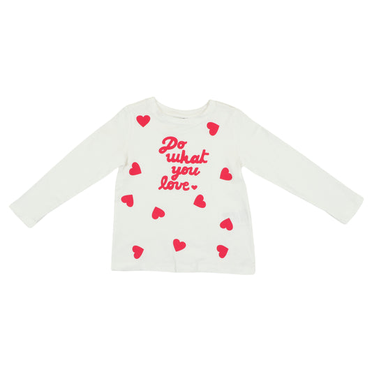 Do What You Love Girls Causal Top