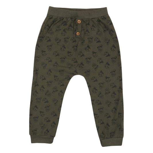 Disney Donald Duck Print Diaper Pants And Unisex Joggers