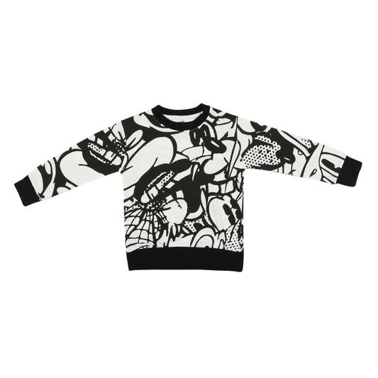 Disney Mickey And Friends Unisex Outing And Travelling Warmer Sweatshirt