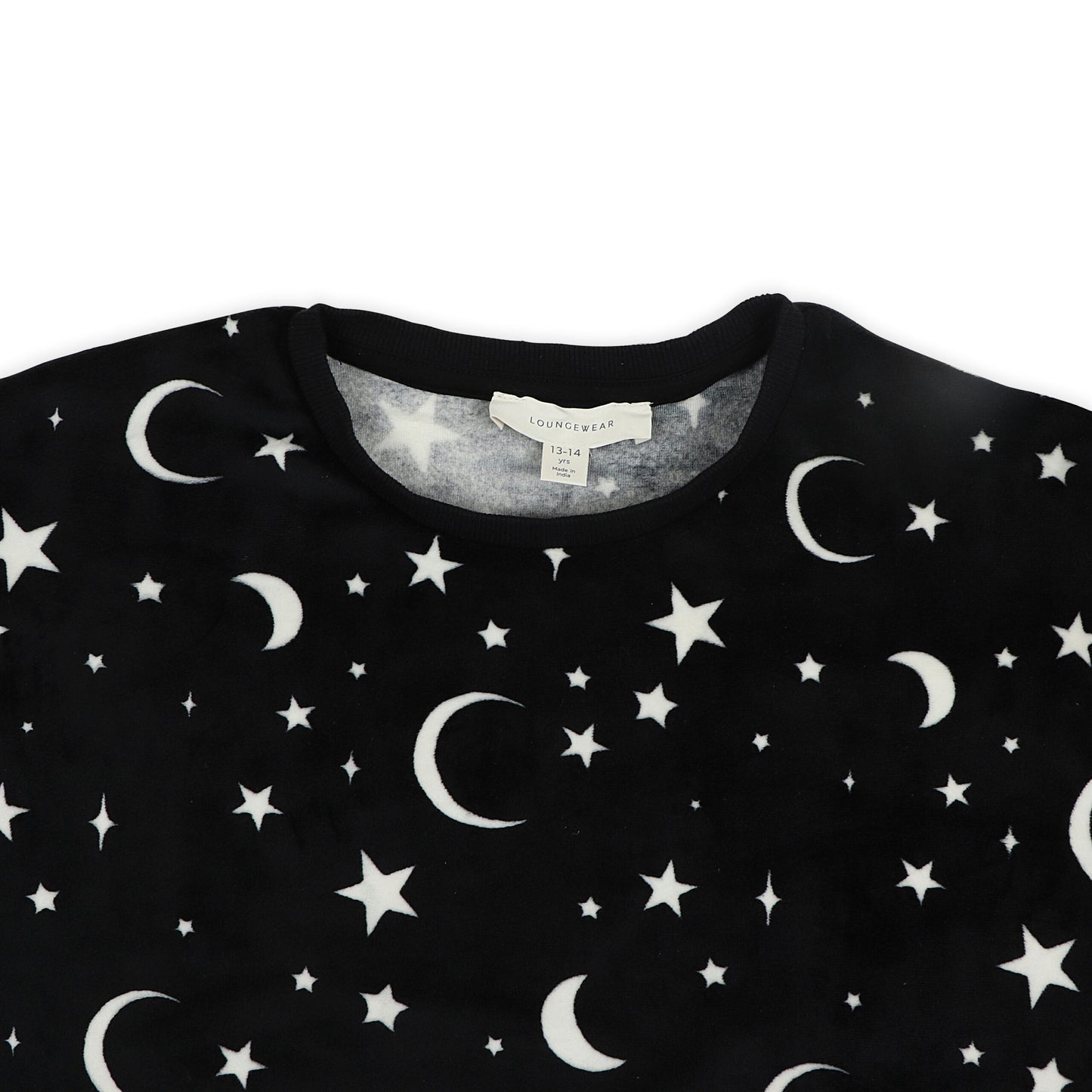 Love You To Moon And Back Velour Unisex Velvet Pullover Sweatshirt