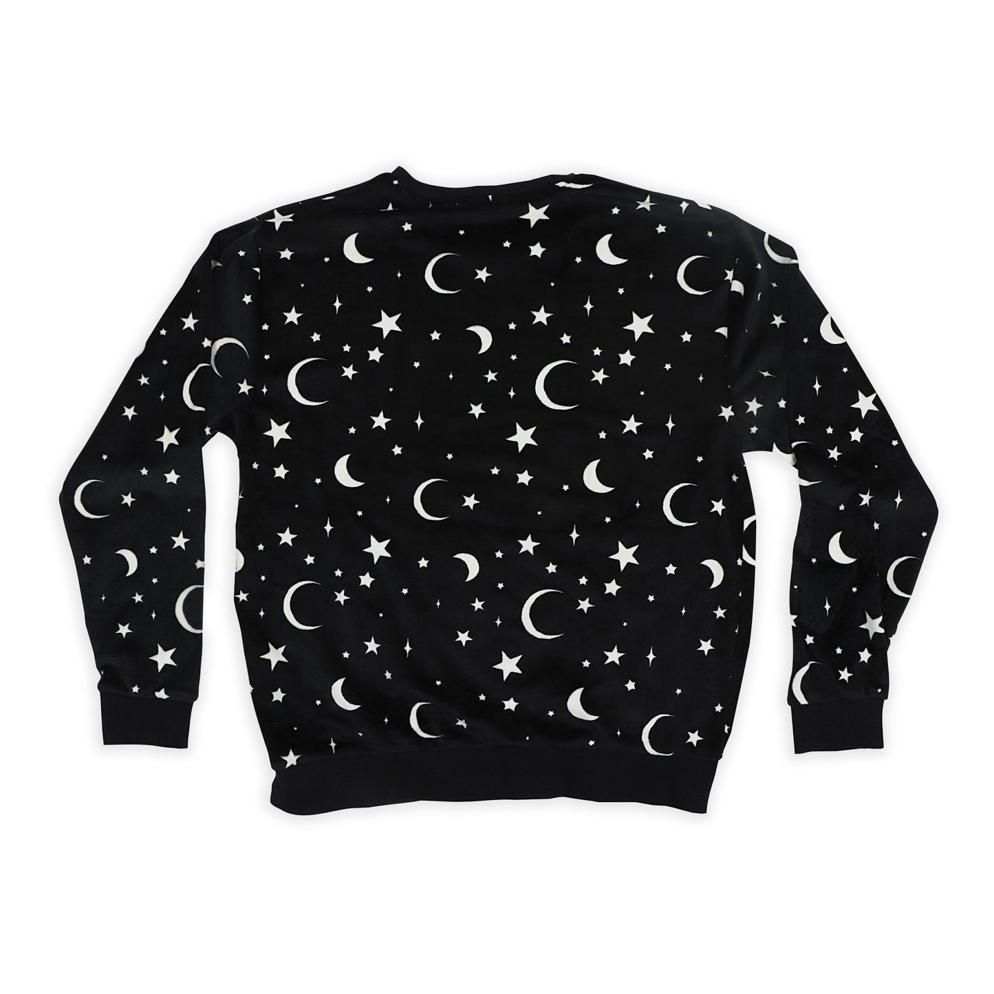 Love You To Moon And Back Velour Unisex Velvet Pullover Sweatshirt