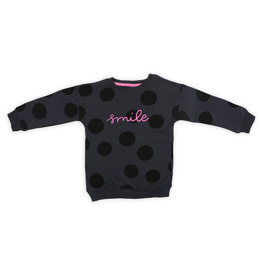 Redtag Smile Girls Sweatshirt