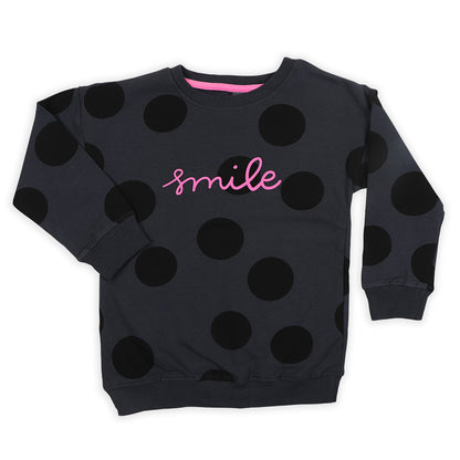 Redtag Smile Girls Sweatshirt