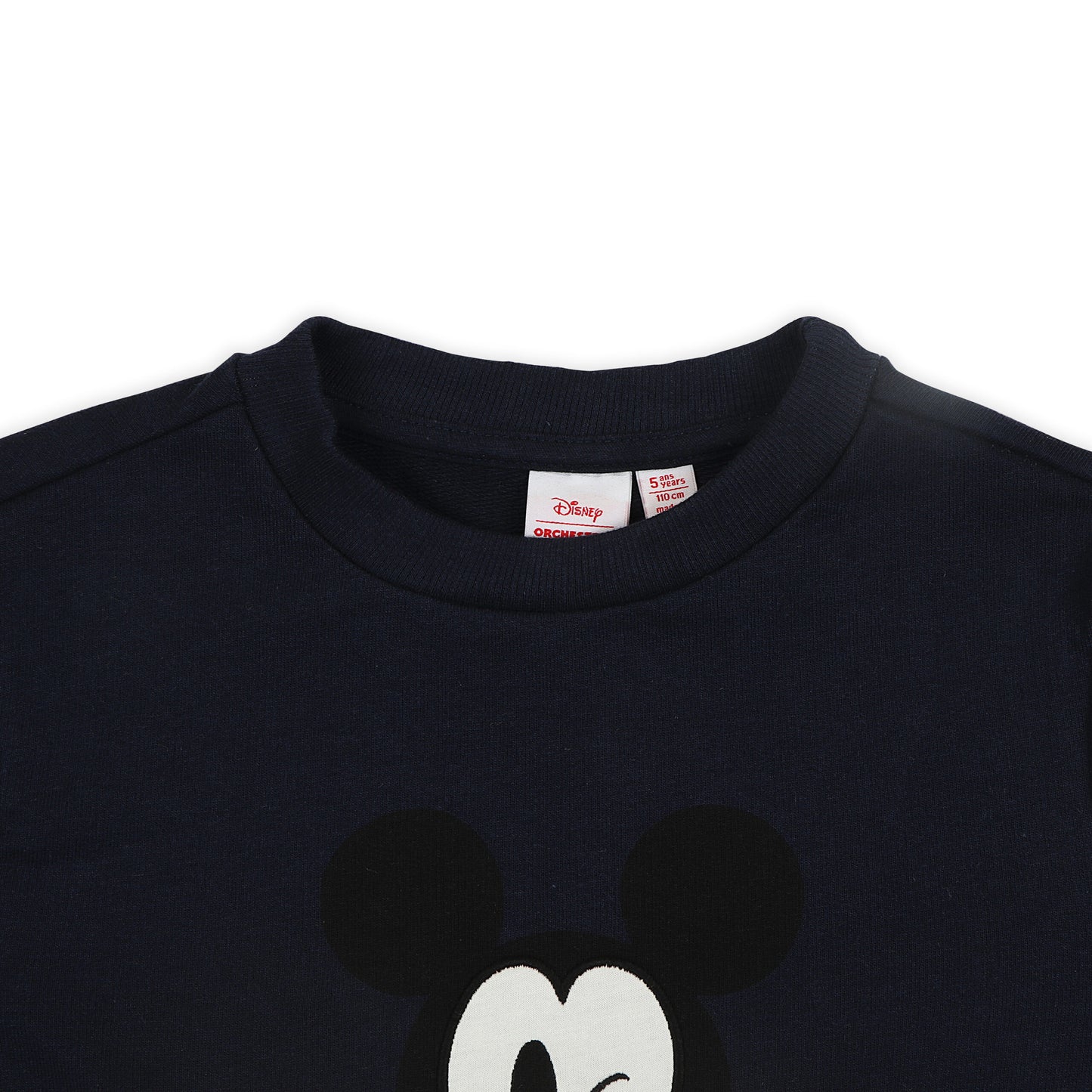 Disney Mickey Wink Outing And Travelling Warmer Sweatshirt with Belly Pockets