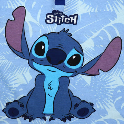 Disney Stitch Playwear T Shirt And Shorty Set