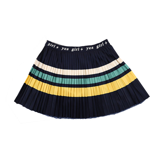 Yes Girl Multi Color Layered Skirt