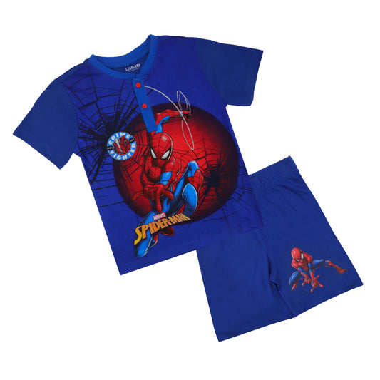 Marvel Spiderman Super hero Playwear T Shirt And Shorty Set