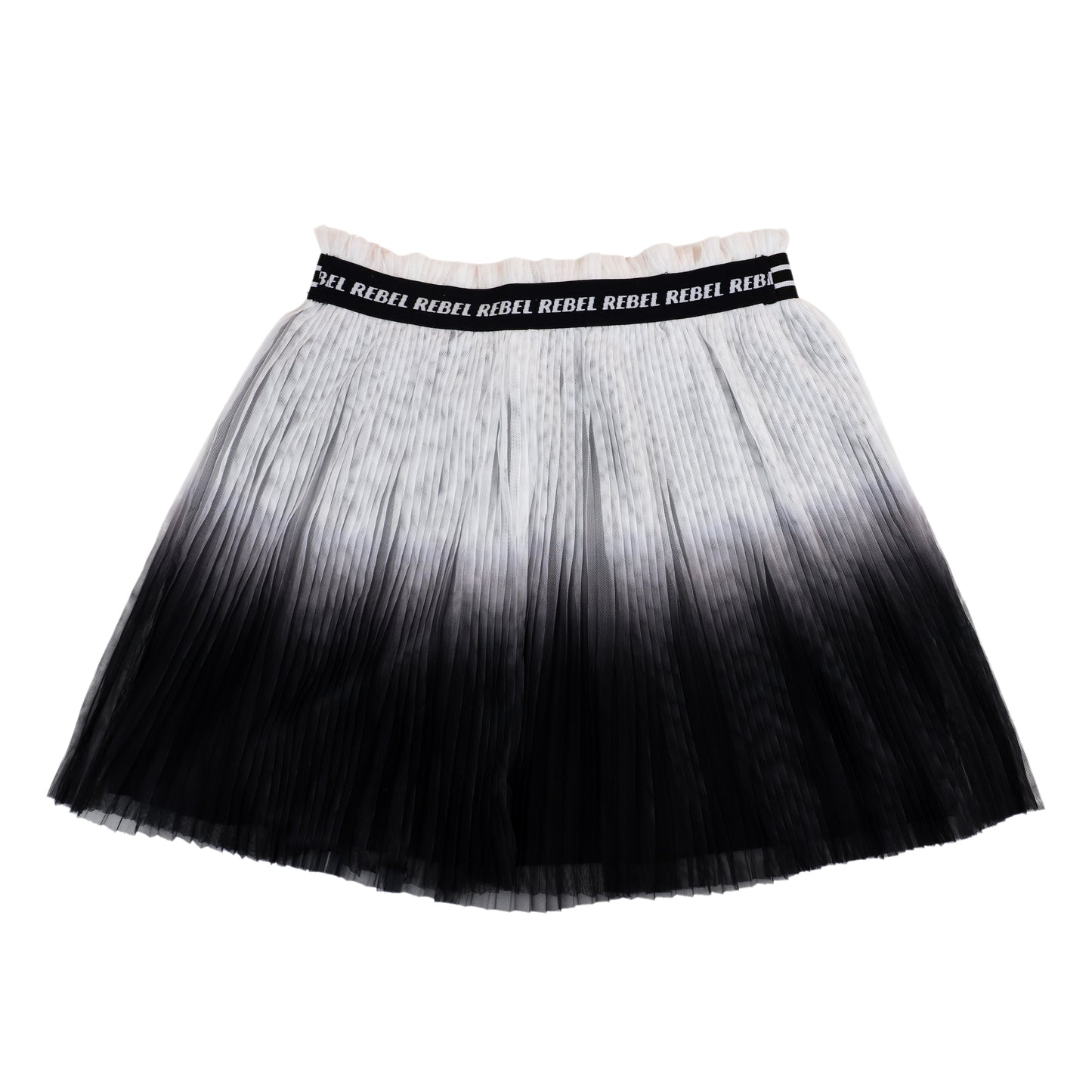Rebel Net Fleece Flared Girls Tennis Style Skirt