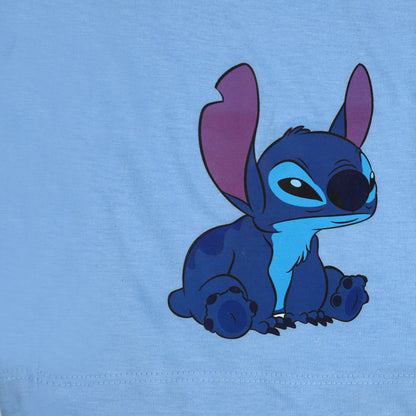 Disney Stitch Playwear T Shirt And Shorty Set