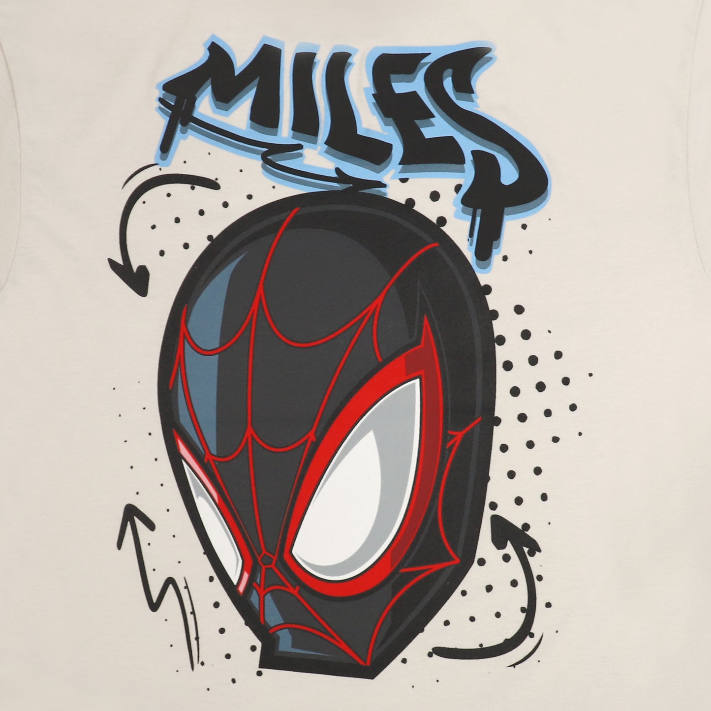 Marvel Spiderman Miles Double Printed Boys Outing T Shirt
