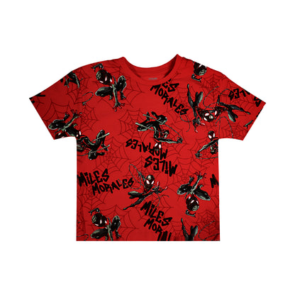 Marvel Spiderman Miles Morales Printed T Shirt