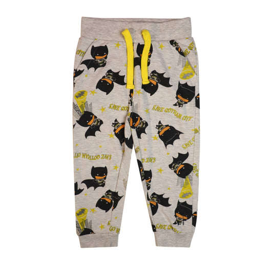 Batman Printed Multi Purpose Joggers With Drawstring Waist And Insert Pockets