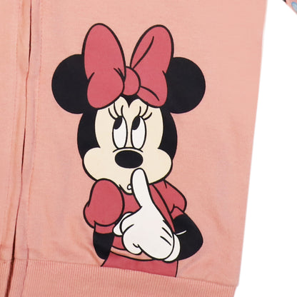 Minnie Mouse Travelling Warmer And Zipper Hoodie