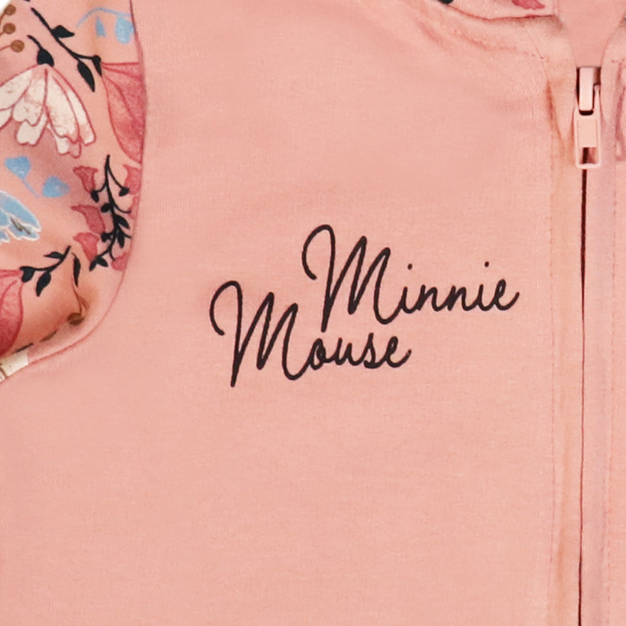 Minnie Mouse Travelling Warmer And Zipper Hoodie