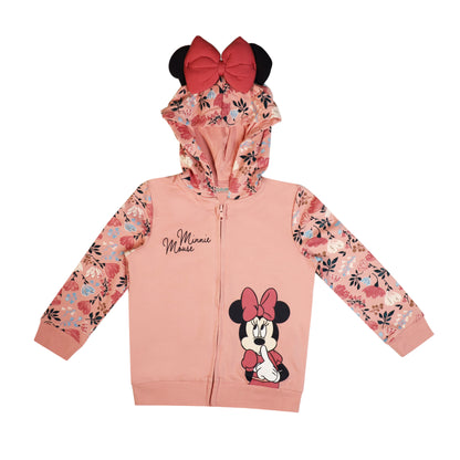 Minnie Mouse Travelling Warmer And Zipper Hoodie