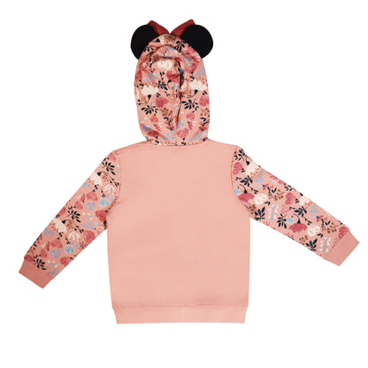 Minnie Mouse Travelling Warmer And Zipper Hoodie