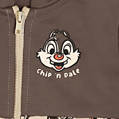 Chip N Dale Travelling Warmer And Zipper Hoodie