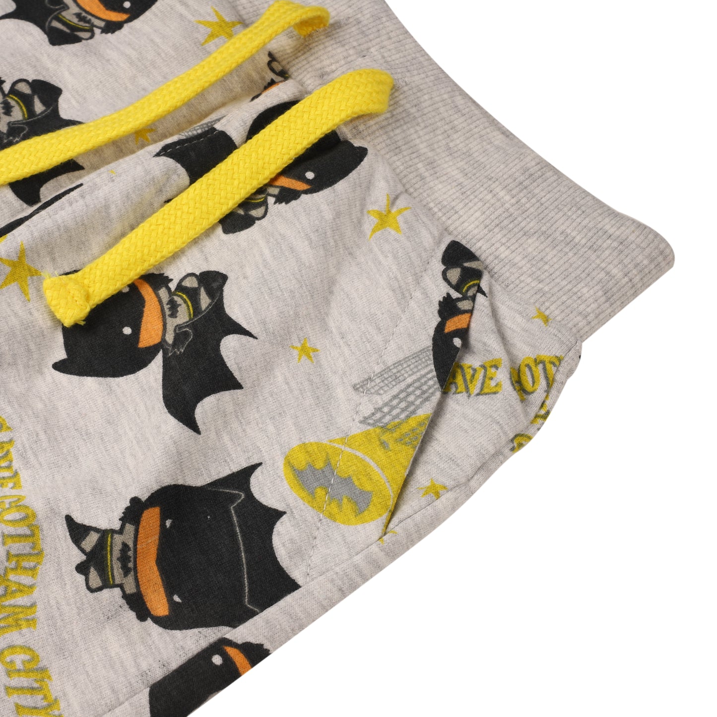 Batman Printed Multi Purpose Joggers With Drawstring Waist And Insert Pockets