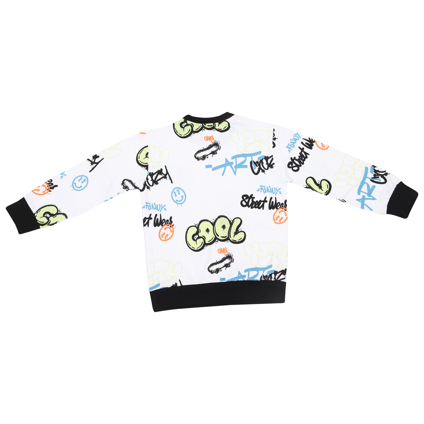 Cool And Crazy Unisex Printed Pullover Sweatshirt