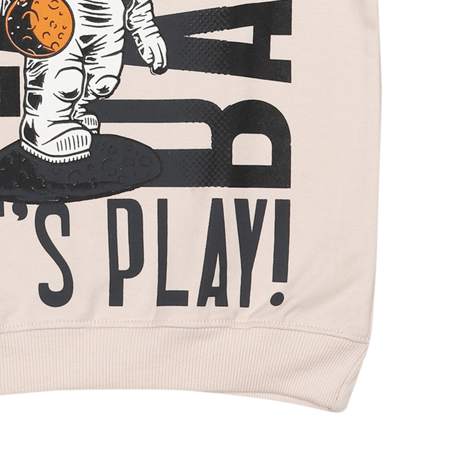 Planet Ball Lets Play Unisex Printed Pullover Sweatshirt
