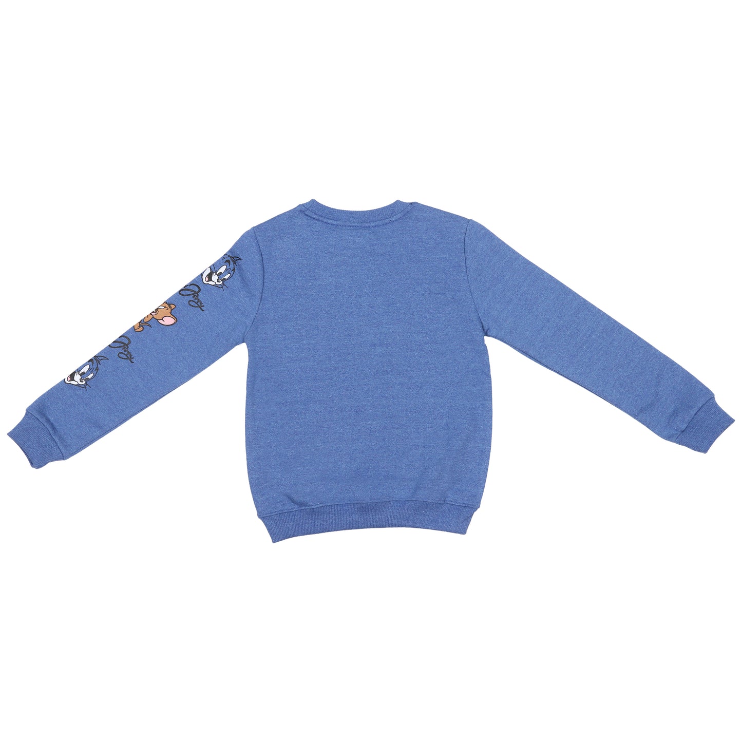 Tom And Jerry  Lets Play Boys Printed Pullover Sweatshirt