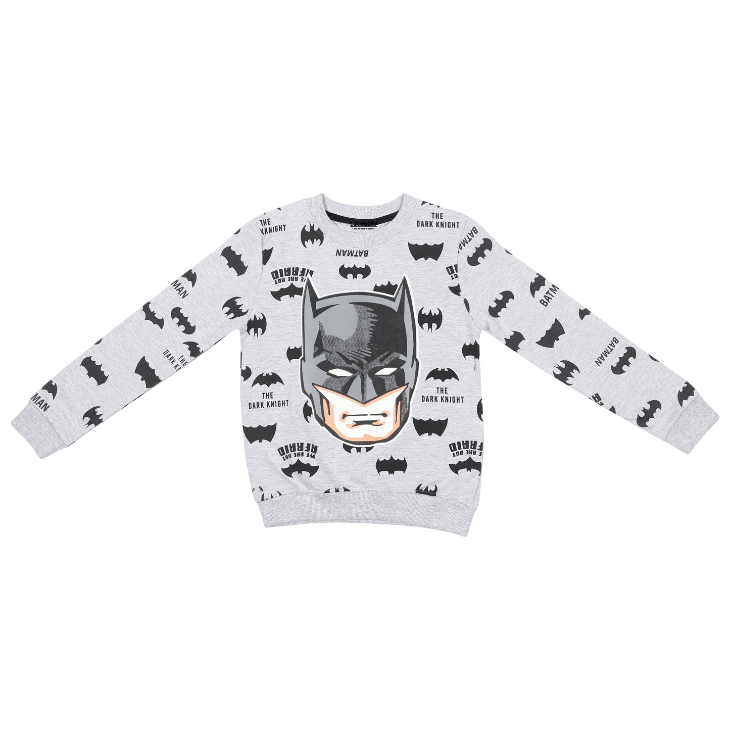 DC Batman Boys Printed Pullover Sweatshirt