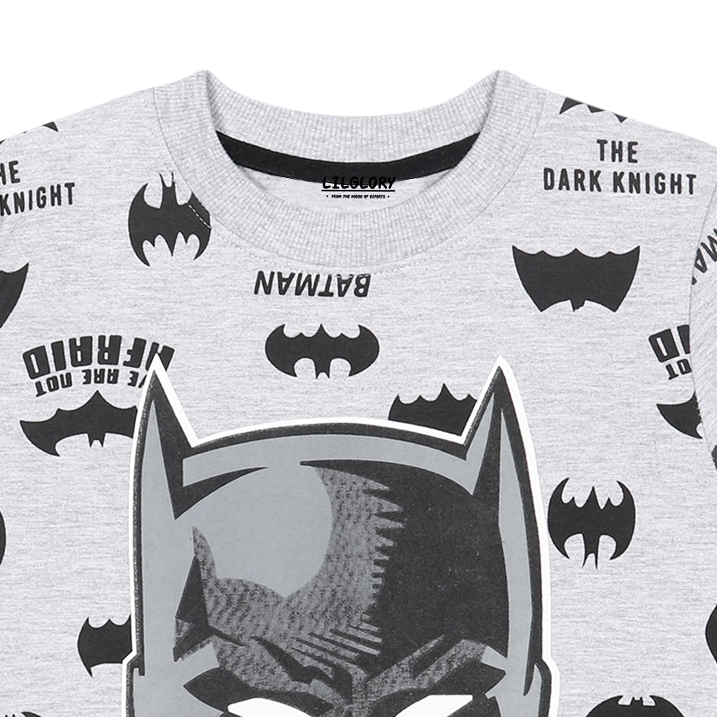 DC Batman Boys Printed Pullover Sweatshirt