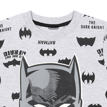 DC Batman Boys Printed Pullover Sweatshirt