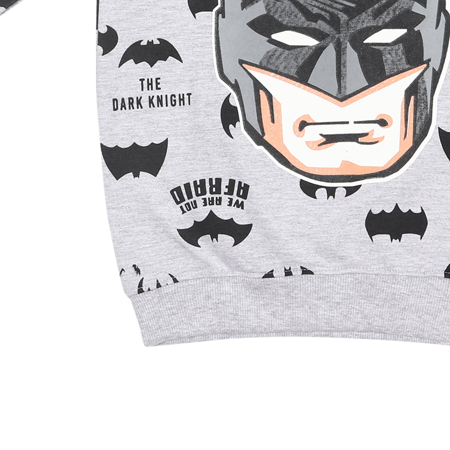 DC Batman Boys Printed Pullover Sweatshirt