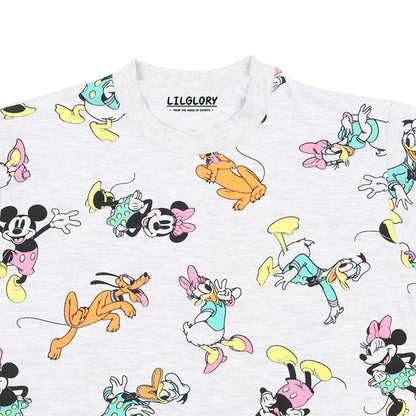 Disney Mickey And Friends Unisex Printed Pullover Sweatshirt