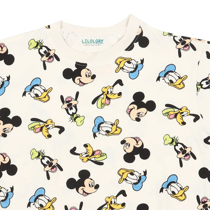 Disney Mickey And Friends Unisex Printed Pullover Sweatshirt