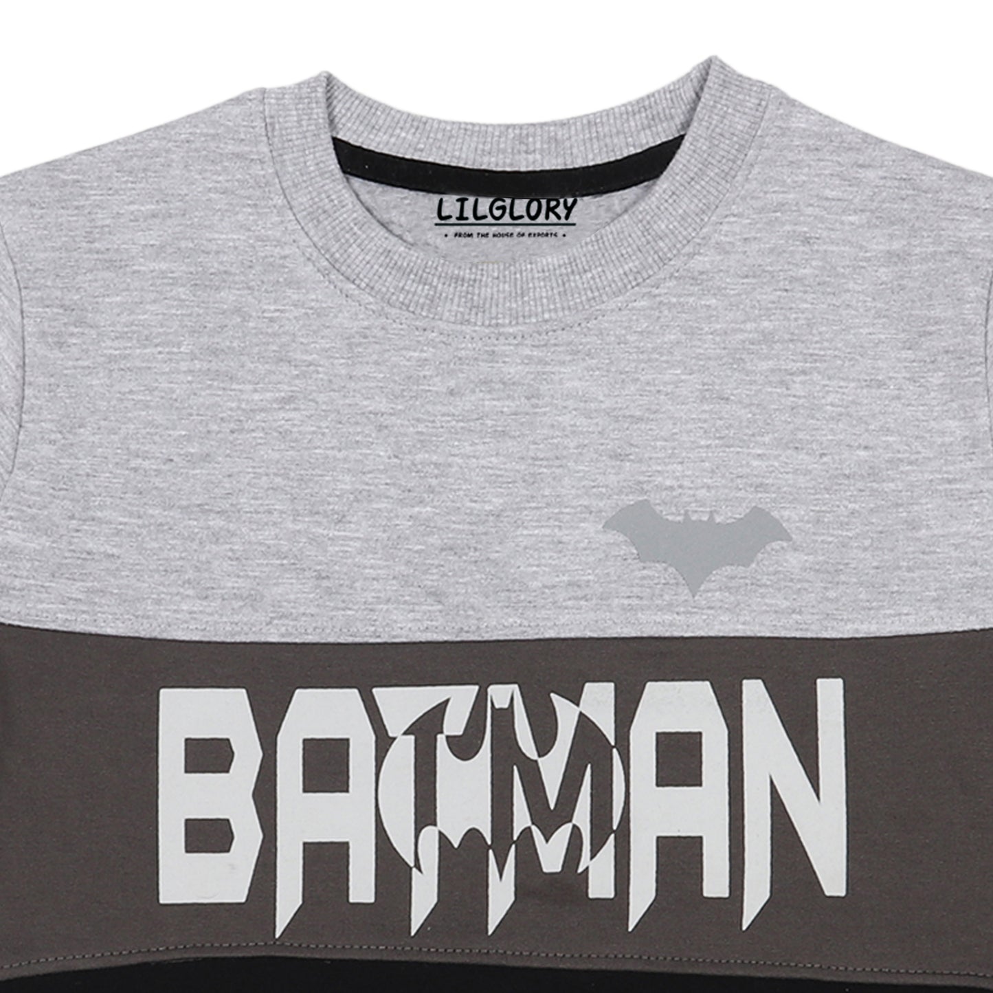 DC Batman Boys Printed Pullover Sweatshirt
