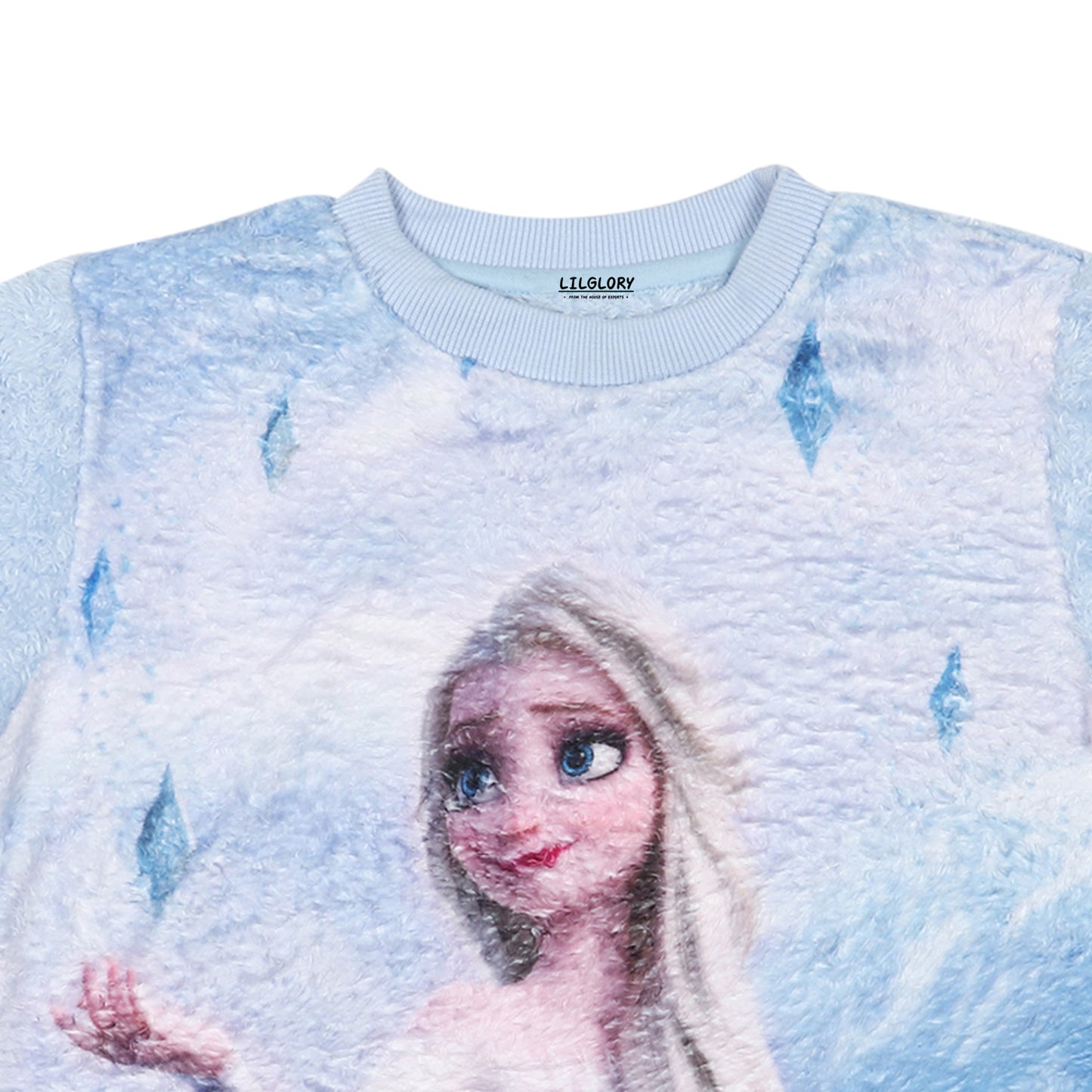 Disney Elsa Faux Fur Outing Sweatshirt