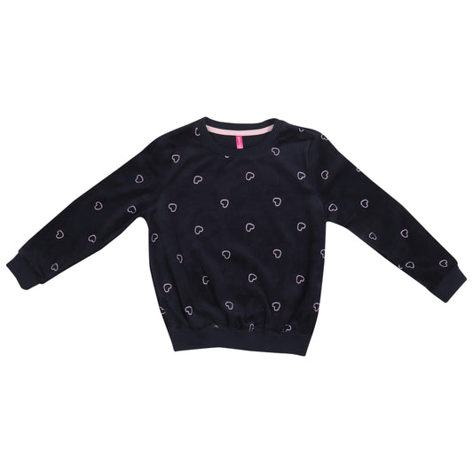 Ovs Girls Velvet Sweatshirt