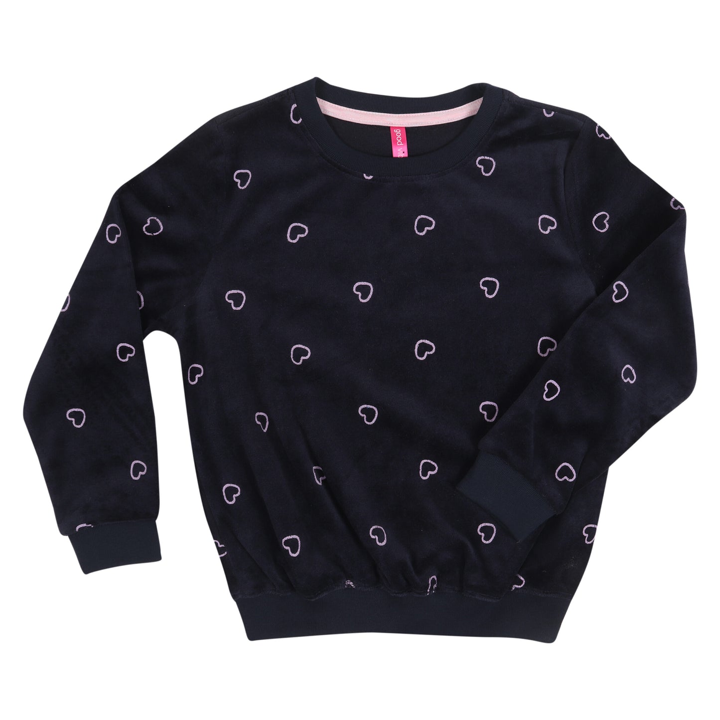 Ovs Girls Velvet Sweatshirt