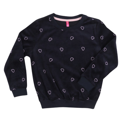 Ovs Girls Velvet Sweatshirt